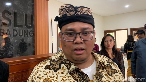 Ketua Bawaslu RI Rahmat Bagja saat di Denpasar, Bali.