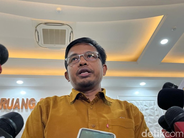 Ketua Divisi Teknis KPU RI Idham Holik (Anggi Muliawati/detikcom)