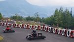 Keseruan Balapan Gokart di Perbukitan Lembang Cek!