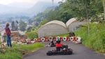 Keseruan Balapan Gokart di Perbukitan Lembang Cek!