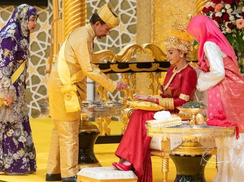 Pangeran Mateen dan Anisha Isa-Kalebic (Tangkapan layar instagram @rudolfportillo)