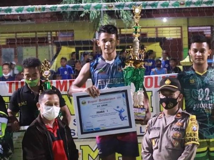 Pemain Persela Rizky Boski Utomo Pernah Juara Turnamen Voli