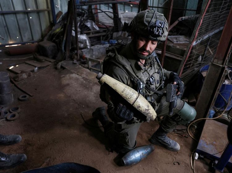 Penampakan Gudang Roket yang Disebut Israel Milik Hamas