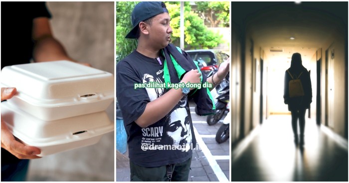 Ngeri! Pengalaman Horor Ojol Antar Makanan untuk Penerima Gaib