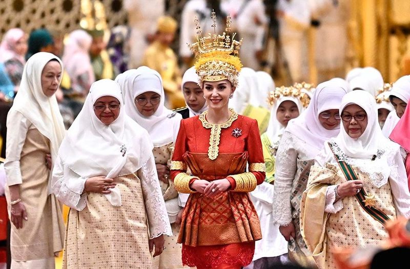 Pernikahan Pangeran Mateen dan Anisha Isa