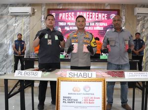 Polres Karimun Ungkap 4 Kasus Narkoba, 6 Pelaku Ditangkap