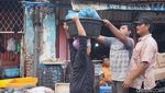 Potret Pasar Ikan Pabean Surabaya