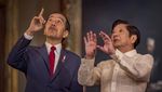 Potret Pertemuan Jokowi-Bongbong Marcos di Istana Malacanang
