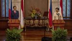 Potret Pertemuan Jokowi-Bongbong Marcos di Istana Malacanang