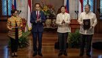 Potret Pertemuan Jokowi-Bongbong Marcos di Istana Malacanang