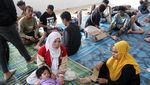 Terdampar di Deli Serdang, Para TKI dari Malaysia Tidur Beralaskan Tikar
