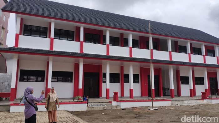 SDN 1 Palembang yang baru selesai renovasi