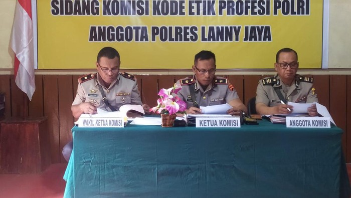 Sidang KEPP Polres Lanny Jaya.