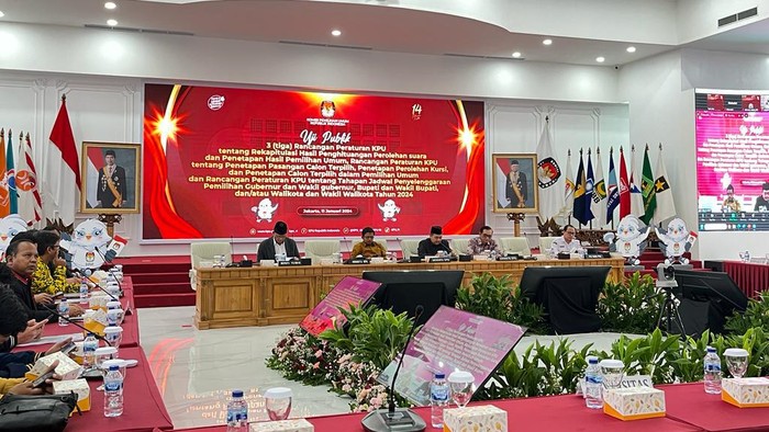 Uji publik rancangan PKPU (Anggi/detikcom)
