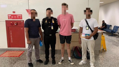 WN Kazakhstan Kirill Kuzmyak dideportasi dari Bali karena menyalahgunakan izin tinggal. (Dok. Imigrasi Denpasar)