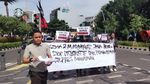 Aksi Gabungan Mahasiswa Ajak Masyarakat Ciptakan Pemilu Damai