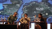 Diskusi ini bertema Perspektif dan Peluang Bagi Pengelolan Sektor ESDM yang Berkeadilan. 