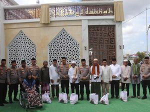 Resmikan Masjid di Kalteng, As SDM Kapolri Ingat Pesan Mendiang Orang Tua