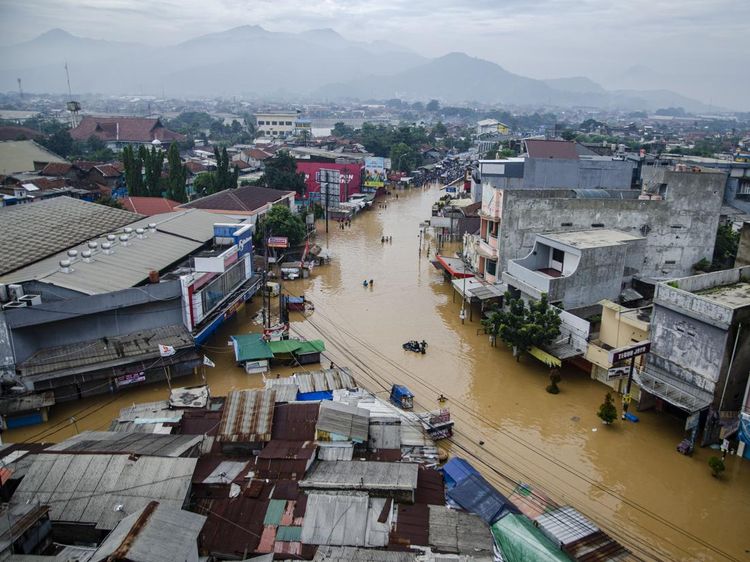 5 Kecamatan di Kabupaten Bandung Terendam Banjir