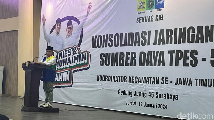 Cak Imin. (Rumondang Naibaho/detikcom).