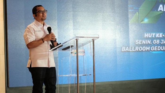Direktur Utama PT Rajawali Nusantara Indonesia (Persero)/ID FOOD Frans Marganda