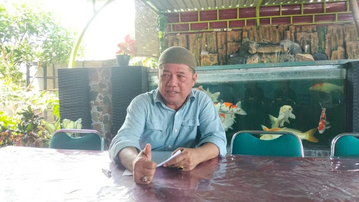 Eks Sekda Polman Andi Bebas Manggazali.