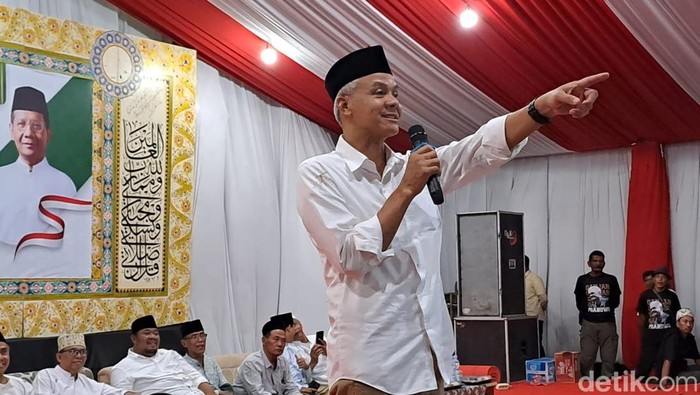 Ganjar Pranowo di Jombang