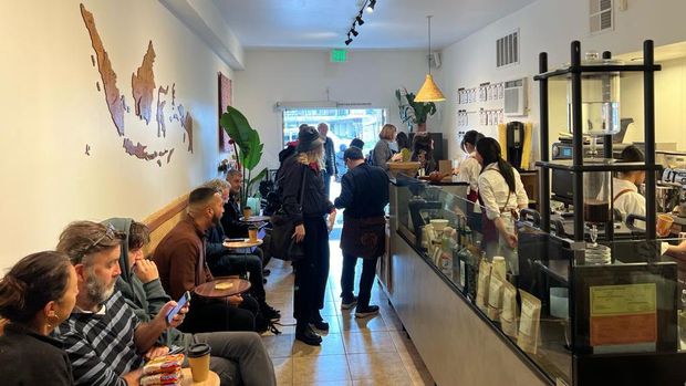 Kopiku Coffee di San Francisco