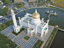 Arsitektur Masjid Omar Ali Saifuddien, Tempat Akad Nikah Pangeran Mateen
