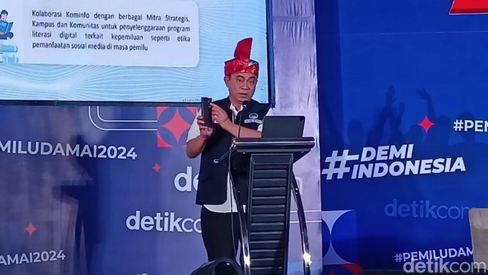 Menkominfo Budi Arie (Alamudin Hamapu/detikSumut)