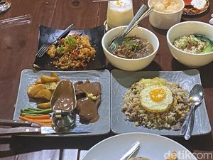 Sensasi Santap Nasgor Kecombrang di Resto Sukabumi yang Bernuansa Eropa