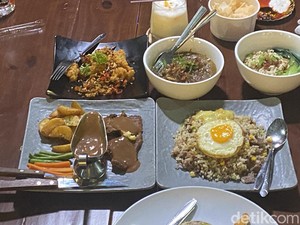 Sensasi Santap Nasgor Kecombrang di Resto Sukabumi yang Bernuansa Eropa