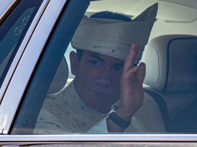 Foto Tampan Pangeran Mateen Saat Akad Nikah, Disebut Hari Patah Hati Se-Asia