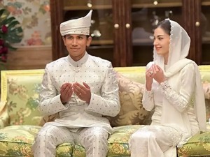 Beredar Foto Pernikahan Pangeran Mateen, Lirikan Cinta Anisha Bikin Baper