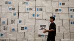 Pemilu Makin Dekat, Intip Kesibukan di Gudang Logistik KPU Kota Tangsel