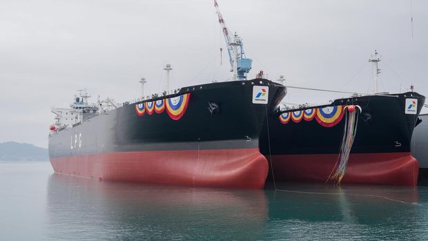 PT Pertamina International Shipping (PIS) menambah 2 kapal berukuran raksasa. Kapal kembar tersebut yakni VLGC Pertamina Gas Tulip dan Pertamina Gas Bergenia.