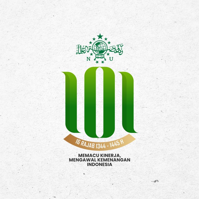 Tema dan Logo Harlah Ke-101 NU Tahun 2024