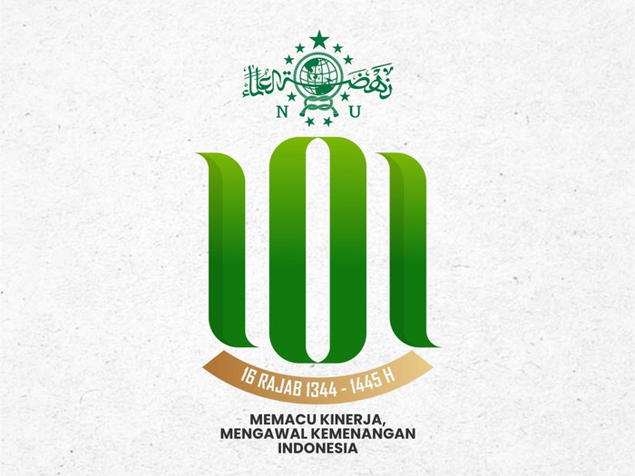 Tema dan Logo Harlah Ke-101 NU Tahun 2024