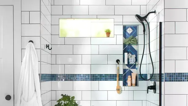 tren desain kamar mandi 2024/MARTY BALDWIN via Homes and Gardens