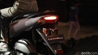 Buritan belakang Yamaha Lexi LX 155 Foto: Ardho