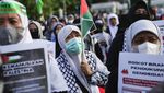 Aksi 100 Hari Genosida Israel ke Palestina di Nol KM Yogyakarta