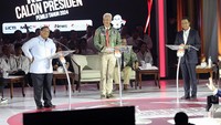 Debat ketiga Pilpres 2024 sukses digelar, Minggu (7/1/2024). Ketiga paslon capres saling memaparkan visi-misi masing-masing dengan tema pertahanan, keamanan, hubungan internasional dan geopolitik. Agung Pambudhy/detikcom