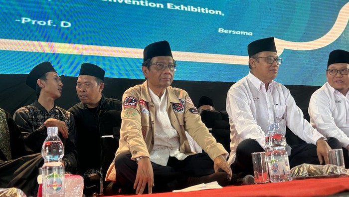 Cawapres nomor urut 3, Mahfud Md, (Kadek-detikcom)