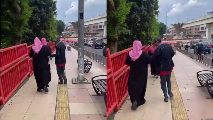 Pemalakan diduga terjadi di Jembatan Ampera, Palembang.