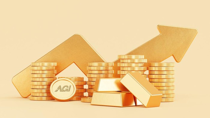 Ilustrasi investasi emas