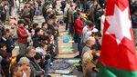 100 Hari Genosida di Gaza, Ribuan Warga Yordania Turun ke Jalan