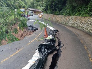 Jalan Nasional Amblas, Pemprov Bengkulu Ambil Langkah Tanggap Darurat
