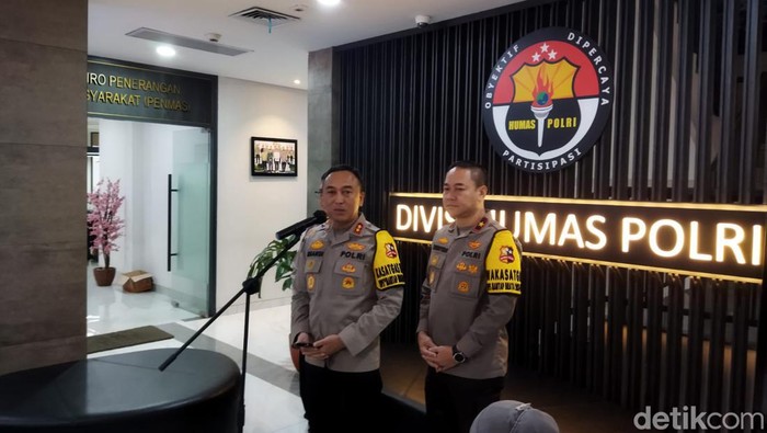 Kadiv Humas Polri Irjen Shandi Nugroho (Kurniawan Fadilah/detikcom)