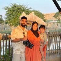 Aku mengawali hari dengan mengantar anakku ke pertandingan mingguannya. Dia sangat bersenang-senang, itu hanya sesi satu jam jadi dia selalu lelah setelah setengah jam. Dan itu saja, kami pulang ke rumah, ujarnya. Foto: Instagram