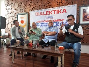 Canda Masinton Sebut Prabowo Bakal Coblos Ganjar: Banyak Setujunya di Debat